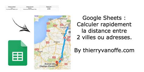 Distance entre deux villes du monde .